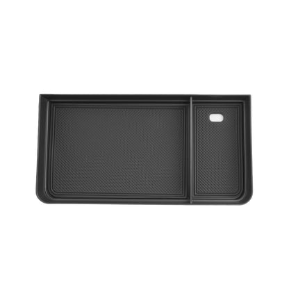 CDEFG for Ford F150 (2021-2025/2026) & F150 Lightning XLT Pro (2022-2026) Center Console Organizer - Hidden Panel Secret Pocket Lid USB Hole -Fit Front Shifter Open Pocket Organizer Accessories