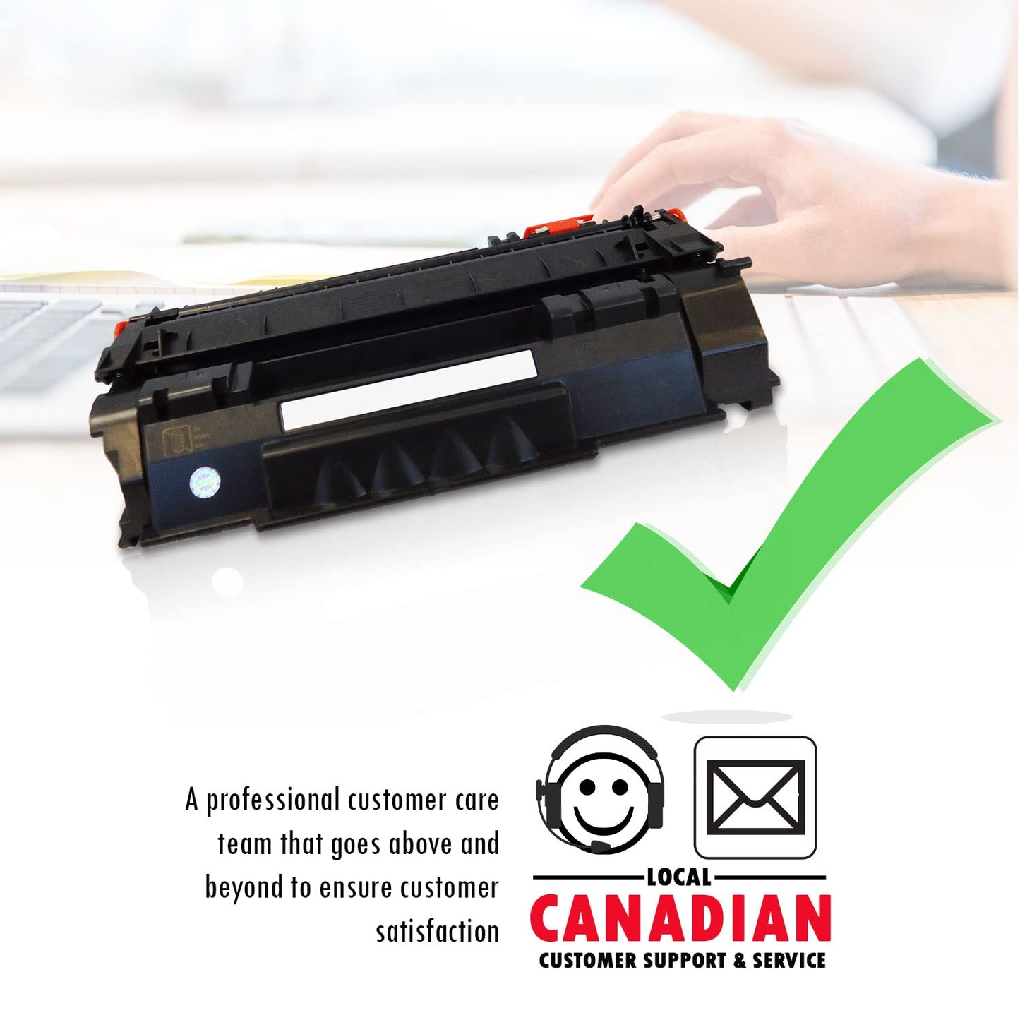 Inkfirst Compatible Toner Cartridge Replacement for HP Q5949A Q7553A 49A 53A LaserJet P2015 P2015d P2015dn P3015x 1320 1320n 1320nw 1320t 1320tn 3390 3392 M2727 MFP M2727nf MFP M2727nfs MFP