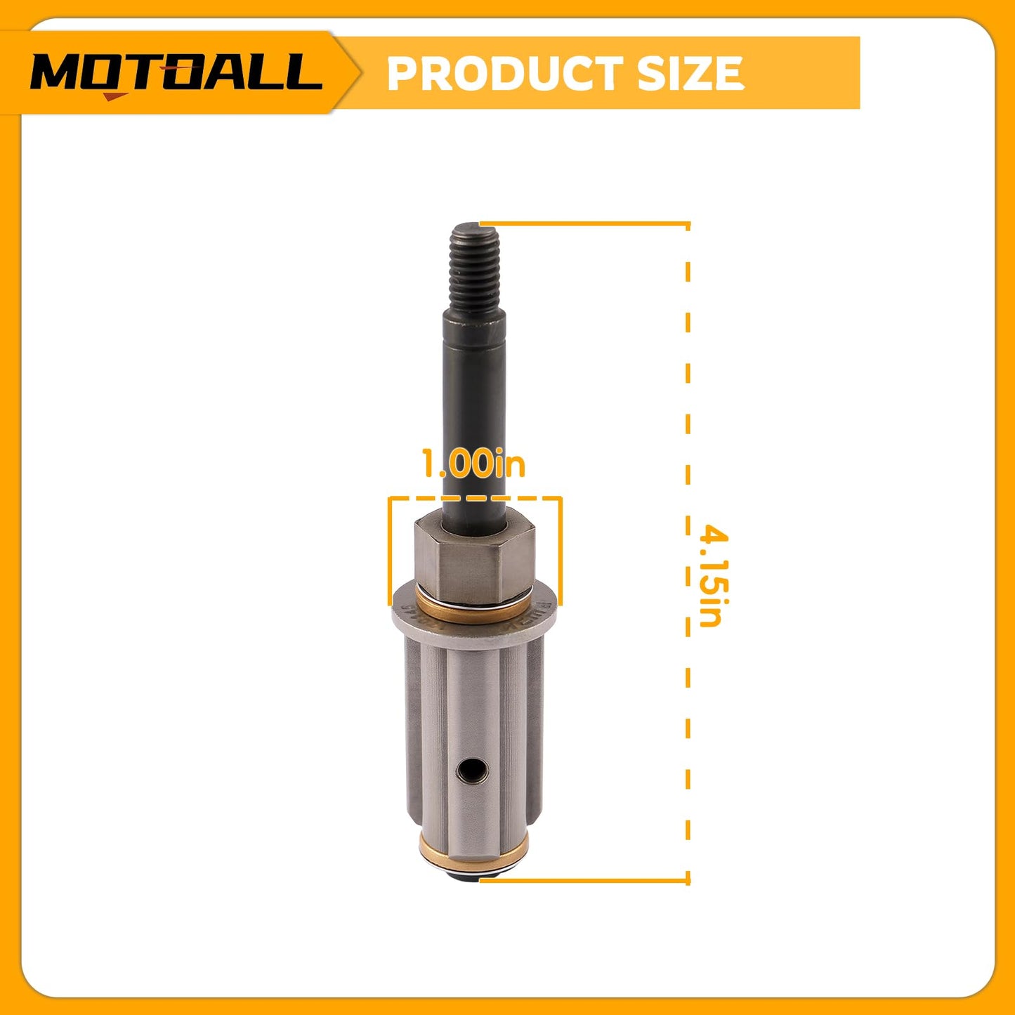 MOTOALL 4144-640-5900 Bearing Housing for Stihl FS38, FS45 Trimmer 41446405900, 4144 640 5900
