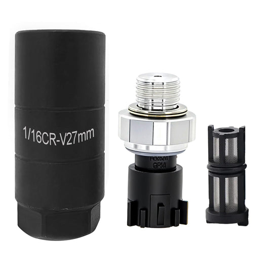 PS690 12673134 Oil Pressure Sensor & Socket for Chevy Silverado 1500 2500 3500 Express Avalanche Camaro Tahoe Colorado Cruze Equinox Suburban &GMC Savana Sierra Yukon Canyon Replaces 926041