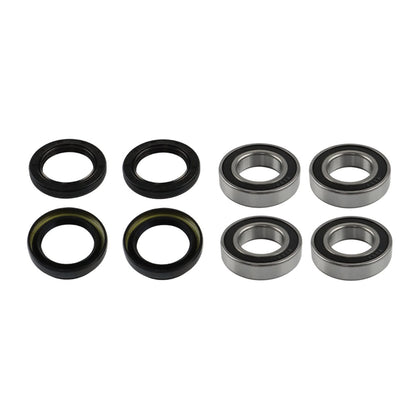 labwork Both Front Wheel Bearing and Seal Kit Replacement for Yamaha Wolverine Big Bear Grizzly Kodiak 350 400 450 Rhino 450 660 700
