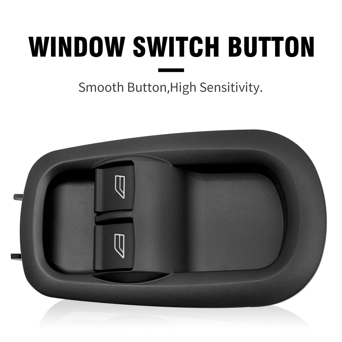 Hoypeyfiy GK2T‑14A132‑CA Left Driver Side Double Window Control Switch Car Electric Power Window Control Switch Replacement for Ford Transit 2014‑2019