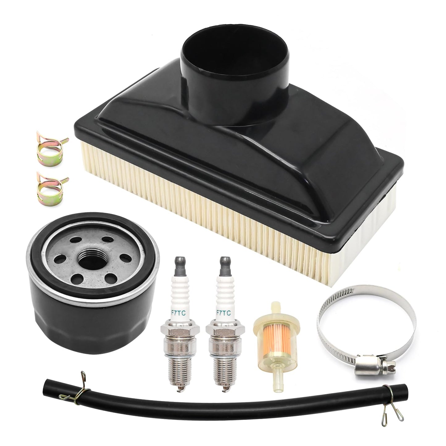 laffoonparts 11013-0727 Air Filter Kit, Replacement for Kawasaki FR541V FR600V 4-Stroke Lawn Mower Engines, Replaces 49065-7007 49065-0721 49019-0707 11013-7050