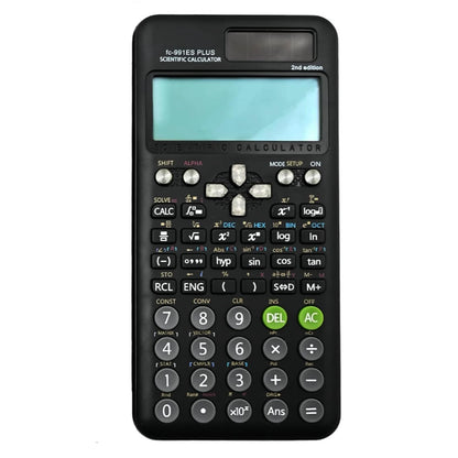 Scientific Calculator for FC-991ES Plus-2nd Edition Scientific Calculator with 417 Functions for School Supplies Students Teachers Business Office Home,Black
