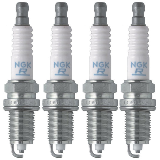 NGK (7131) BPR6ES Standard Spark Plug (4 Pack)