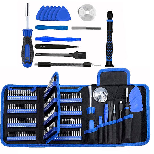 Pardarsey 170 in 1 Multifunction Precision Screwdriver Kit Magnetic Driver Kit with Flexible Shaft, Extension Rod Compatible for Mobile Phone, Game Console, Tablet, Recreational Machines