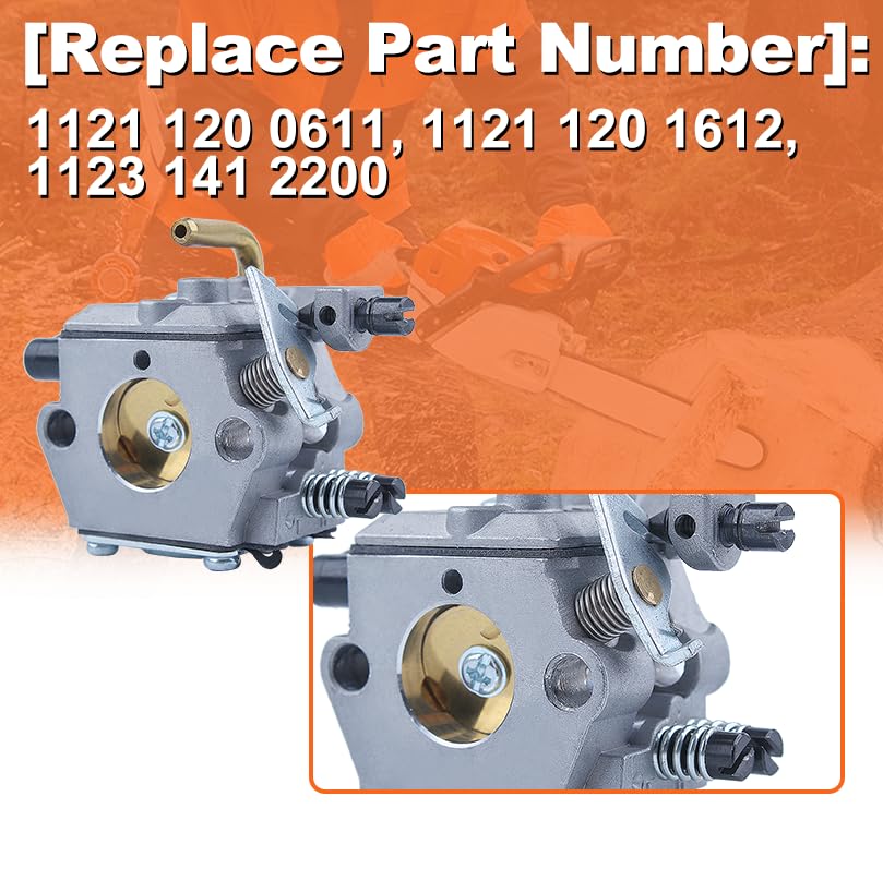Mtanlo Carburetor Carb For Stihl MS260 026 MS240 024 Air Fuel Filter Impulse Line Part
