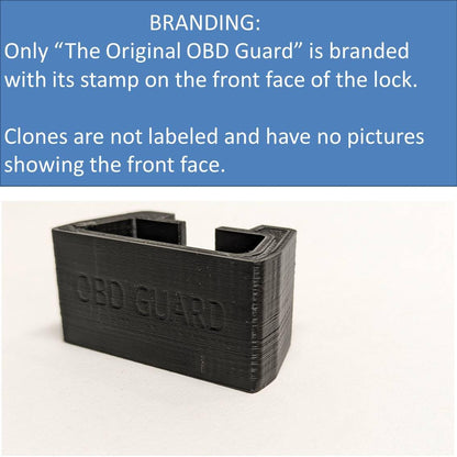 OBD Port Security Anti-Theft Lock Locking Device