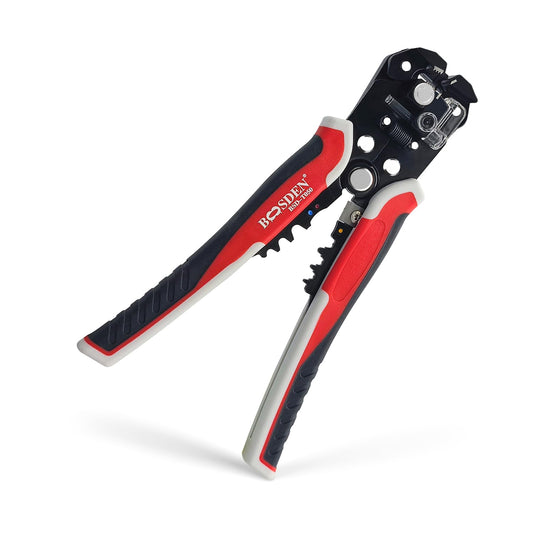 BOOSDEN Wire Stripper, Self Adjusting Universal Wire Stripper Tool, Automatic Wire Stripper and Crimping Tool, 3-in-1 Wire Stripper Pliers with Wire Cutter Crimper, 10-24 AWG Wire Strippers Electrical