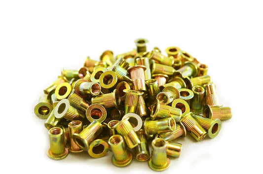 Astro Pneumatic Tool RN5M M5 5mm Steel Rivet Nuts, 100 Piece