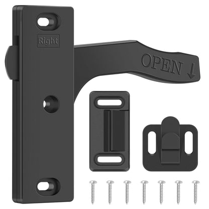 All Metal RV Screen Door Latch (Right Hand), Screen Door Handle Latch Replacement Kit for RV Camper, Motorhome, Travel Trailer