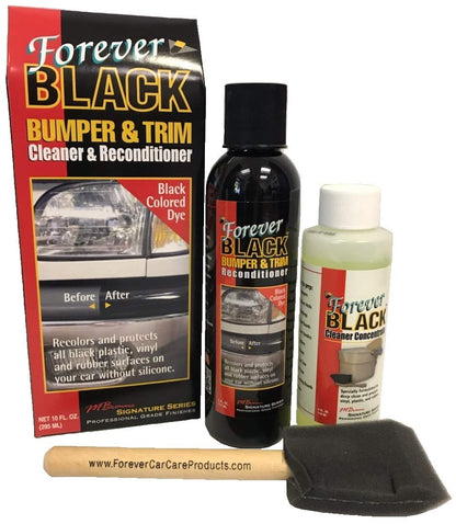 Forever Car Care Products FB-KIT Forever Black Bumper & Trim Dye Kit 6oz Kit