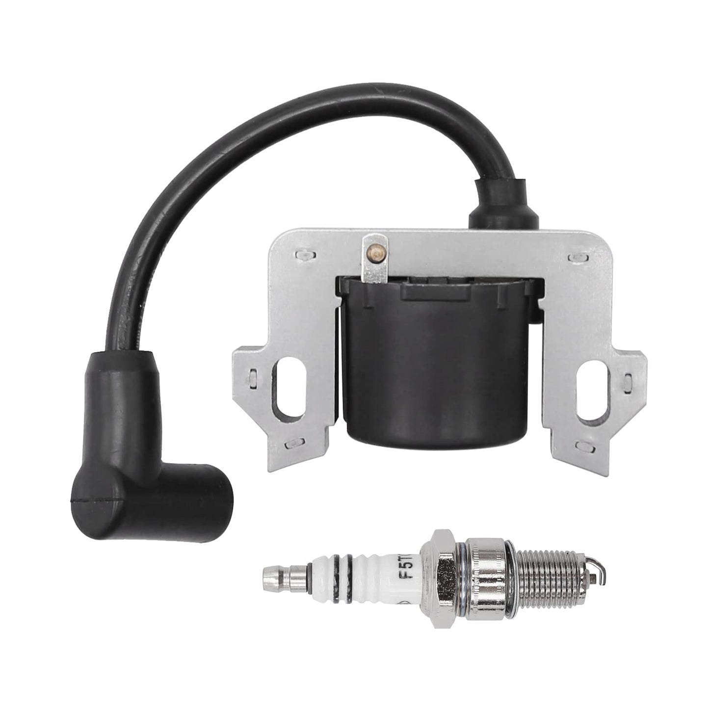 Anxingo GCV160 Ignition Coil with Spark Plug Replacement for Honda GC135 GC160 GC190 GCV135 GCV160 GCV190 GS160 GS190 GSV160 GSV190 Ignition Coil Replaces 30500-ZL8-004 30500-ZL8-014 30500-Z0J-003