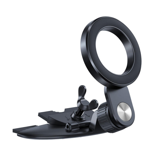 1Zero for Magsafe CD Phone Holder for Car [17 Strong Magnets] Magnetic CD Player Phone Mount, Hollow Socket CD Slot Phone Mount for iPhone 16 15 14 13 12 Series Pop Grip Ring Holder Magsafe Case
