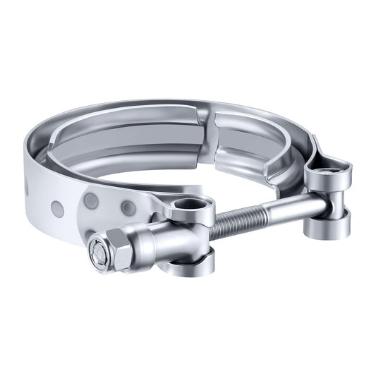 Evil Energy V Band Clamp for Flange Kit Stainless Steel (2.5 Inch)