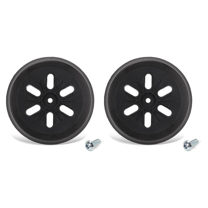 2 PCS 6 Inch Power Sander Replacement Pad Compatible with Bosch ROS65VC/1250DEVS/3727DVS/3727DEVS, 6 Hole Hook & Loop Discs Replace RS6045 & RS6046