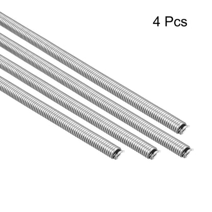 uxcell Heating Element Coil Wire AC220V 3000W / AC110V 750W Kiln Furnace Heater Wire 7.2mm*800mm 4PCS