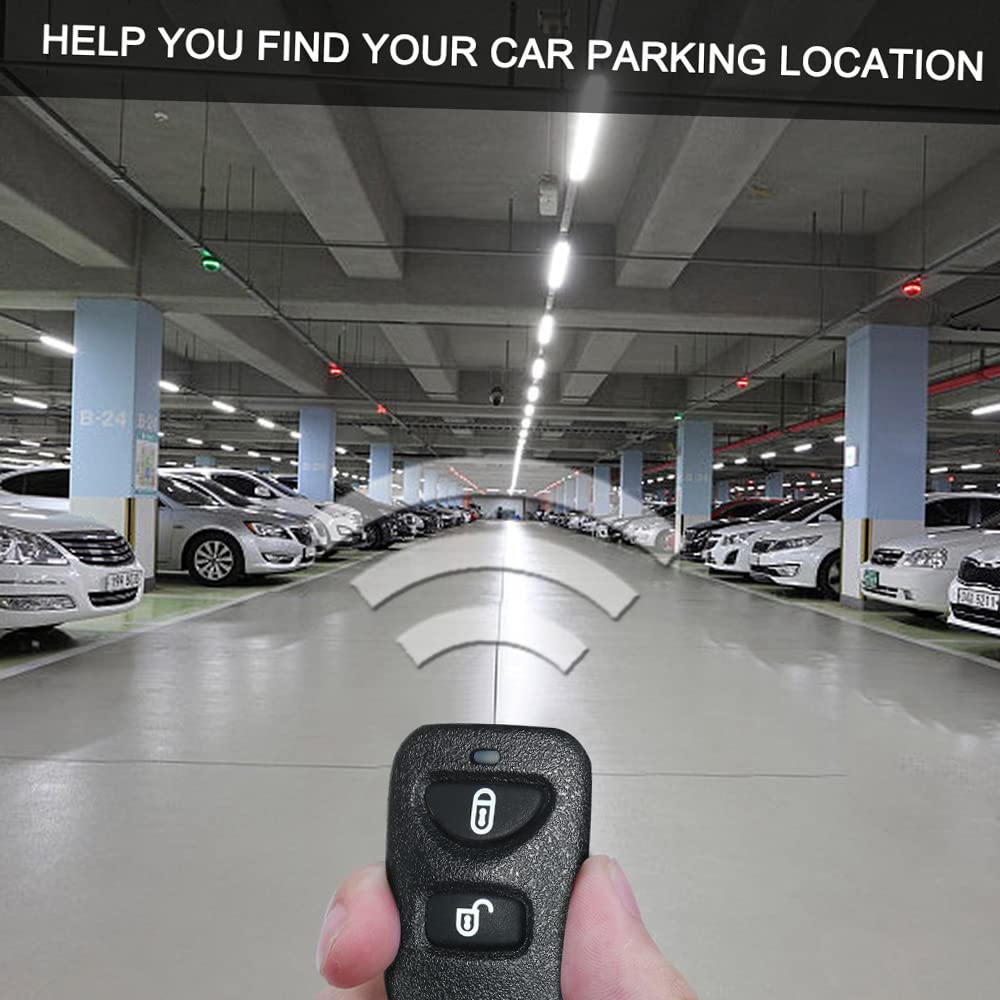 Shkalacar 12V Universal Car Auto Remote Central Kit, Door Locking Vehicle Keyless Entry System, Auto Remote Lock System with 2 Remote Controls