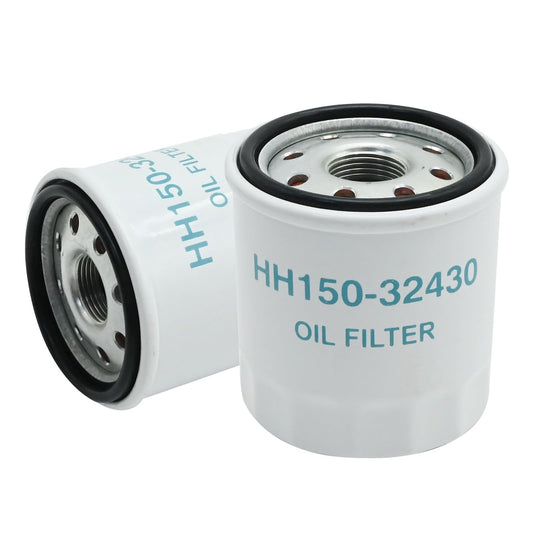 Vkinman 2Pcs HH150-32430 Engine Oil Filter, Replacement for Kubota D722 D902 WG750 WG752 WG972 Tractors Replacement for Grasshopper 321D 325 325D 329 432 721 721D 725 729 932 Tractors, Replace 100800