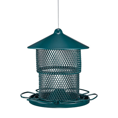 Metal Bird Feeder for Outside, Window Bird Feeder Eco-Friendly and Anti-Rust Wild Bird Feeders, Outdoor Birdfeeders for Wild Birds, Finch, Cardinal and Bluebird