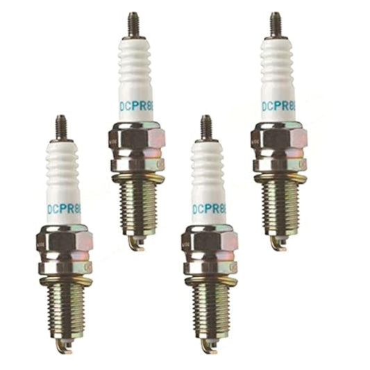 NGK New Standard Spark Plug DCPR8E, 4339 Set of 4 Spark Plugs