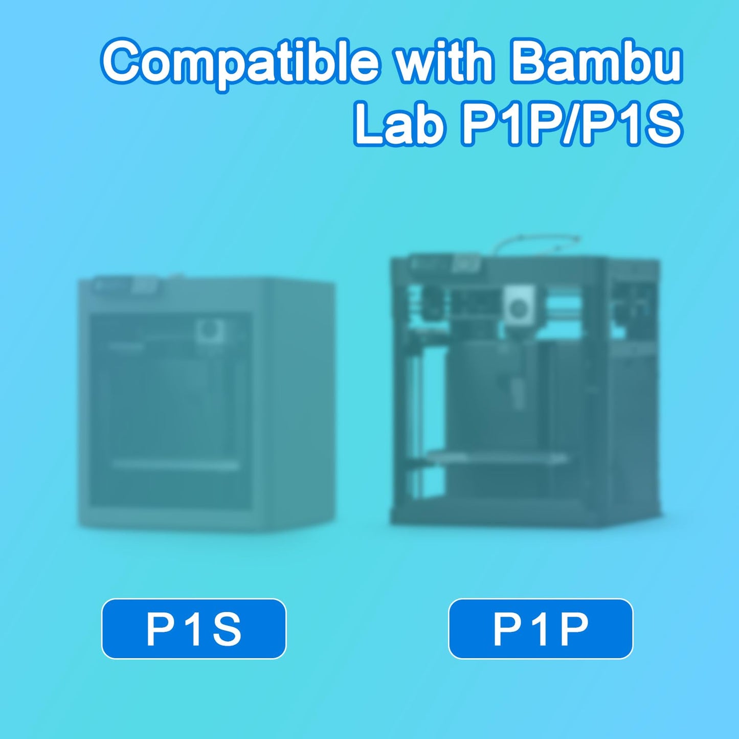 2pcs Extruder Hotend Cooling Fans for Bambu Lab P1P/P1S 3D Printer, High-Speed Silent 3D Printer Cooling Fan Accessories Parts for Fast Heat Dissipation