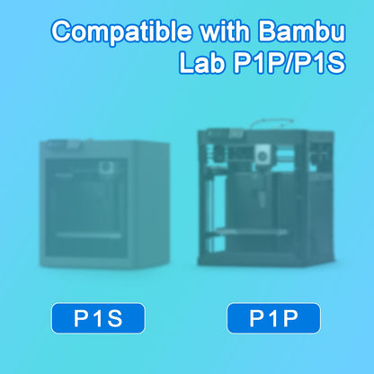 2pcs Extruder Hotend Cooling Fans for Bambu Lab P1P/P1S 3D Printer, High-Speed Silent 3D Printer Cooling Fan Accessories Parts for Fast Heat Dissipation