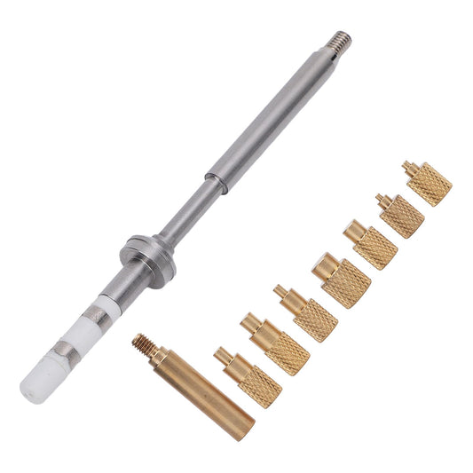 Brass Knurled Nut Inserts, Heat Set Insert Tool, Pine64 Adapter, for TS100, TS101, PTS200 Soldering Iron Head,Screw Design Nut Insert Kit with 2 Heating Head Adapters