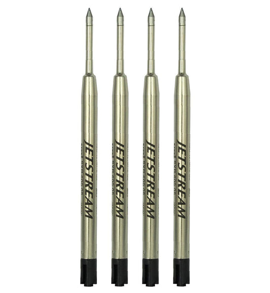 uni JETSTREAM PRIME Twist Mechanism Accessory Pack - 4 Black 0.5mm Ballpoint Refills