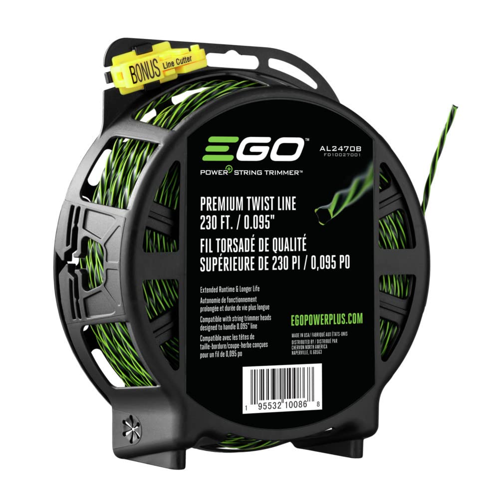 EGO AL2470B Premium Twist Line String Trimmers, Green