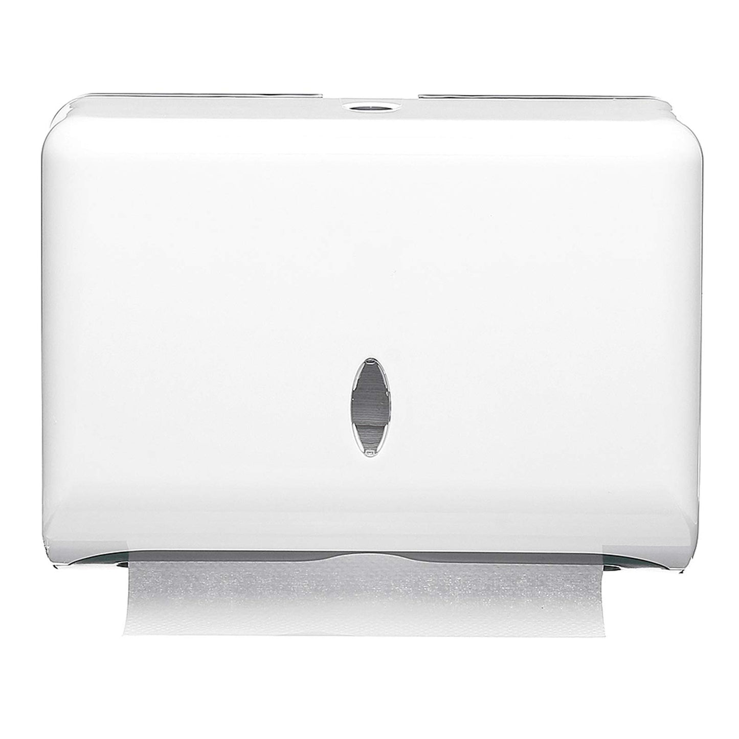 Paper Towel Dispensers, Commercial Toilet Tissue Dispensers Wall Mount Paper Towel Holder Multifold/C-Fold Paper Towel Dispenser for Kitchen and Restroom Decor (White)