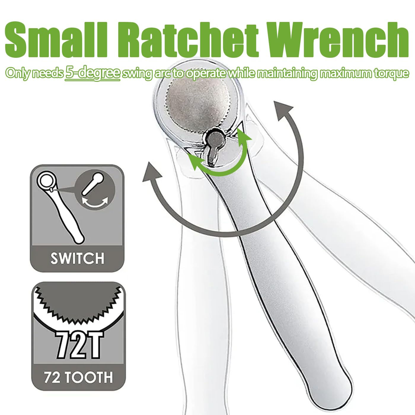 Bestgle Mini Ratchet Set 28 in-1 Right Angle Screwdriver and Bit with Metric Socket Set 1/4 Inch 72 Tooth Small Ratcheting Wrench Low Profile Offset Screwdriver Stubby Ratchet Kit for Tight Spots