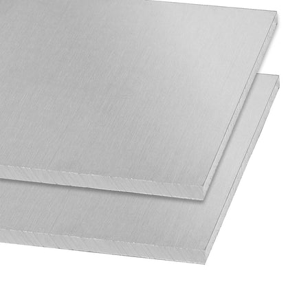 1 Pack 5052 H32 Aluminum Sheet Metal 12” x 12”x 1/16”(0.06") Flat Plain Thin Aluminum Plate Covered with Protective Film, Rectangle Aluminum Metal Plate for Crafting lndustry, 1.5mm