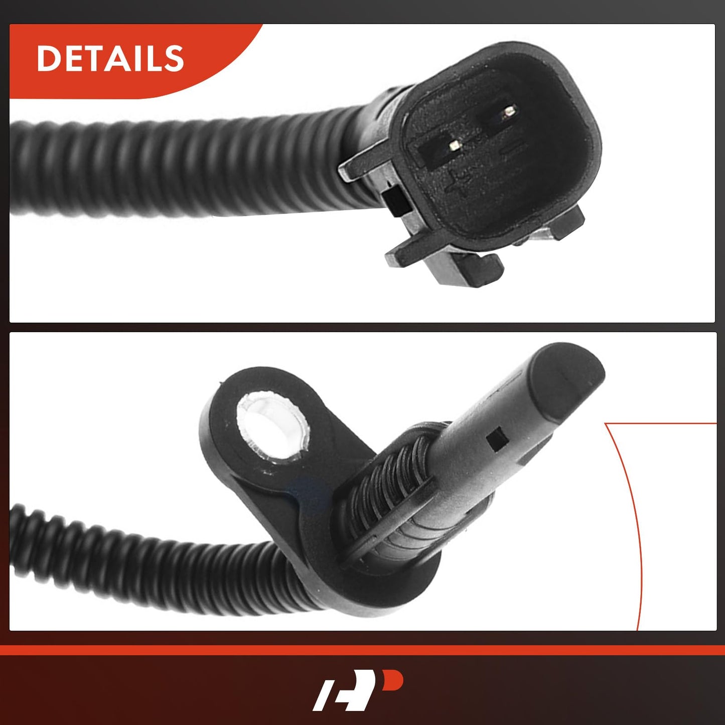 A-Premium ABS Wheel Speed Sensor Compatible with Ram 1500 2013-2018 1500 Classic 2019 Rear Left or Right