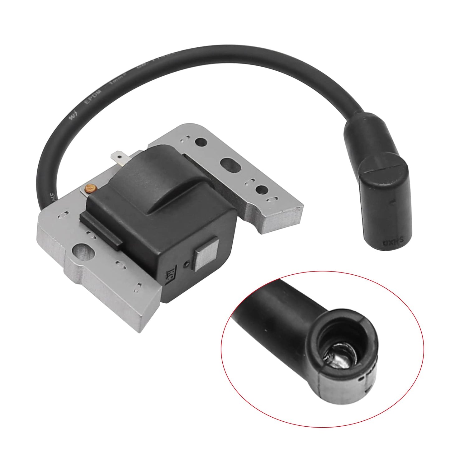 DUZFOREI Ignition Coil with Spark Plug Replacement for Tecumseh 34443 34443A 34443B 34443C 34443D Solid State Module