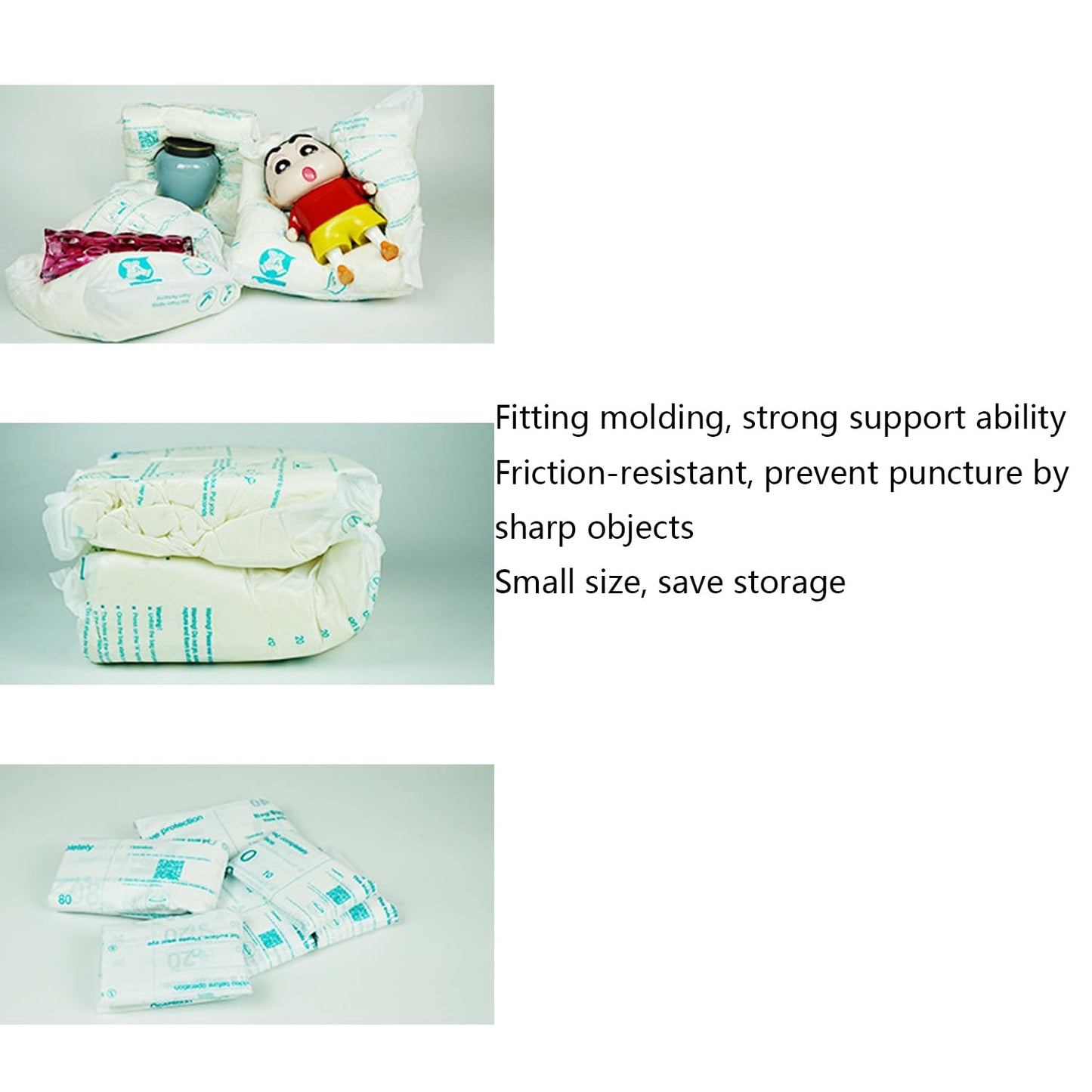 Suweiyuanshiyi 6 PCS Expanding Foam, Quick Expanding Foams,16”x 14” Packing Foam Instant Pack Packing Material Expandable for shipping Protection