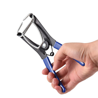 Spring Clamp Pliers with 10 Miter Clamps Woodworking Tool Miter Pliers and Clips for Frames Moldings Composite Miter Corners