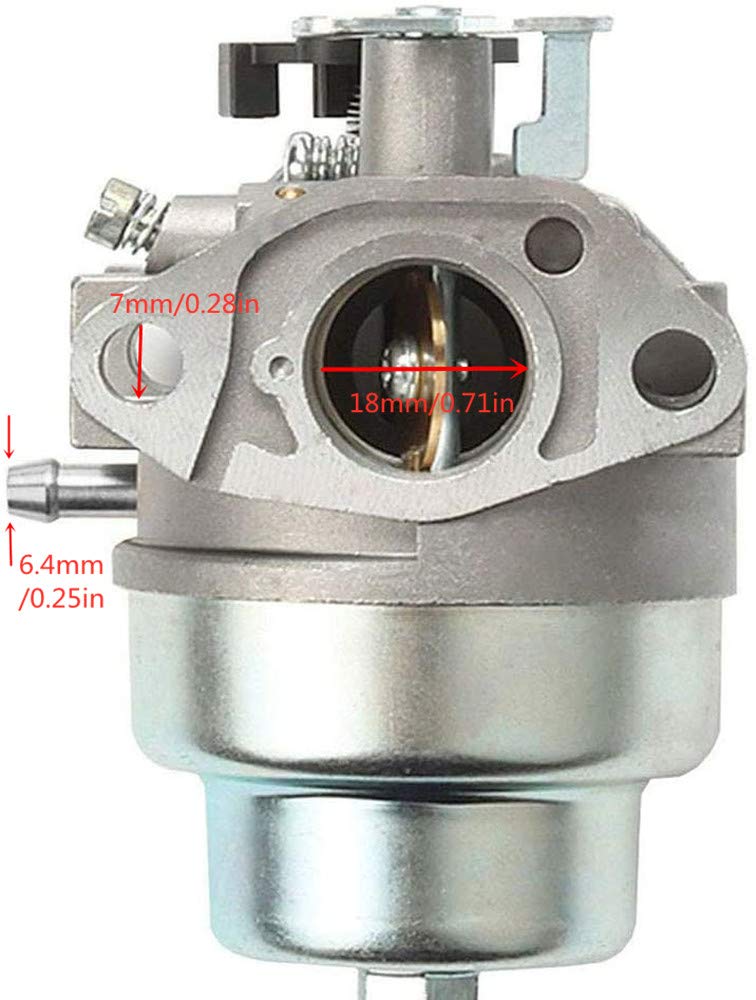 GCV160 Carburetor Replace Compatible with Honda HRT216 HRS216 HRB216 HRR216 HRZ216 Lawn Mower GCV160A GCV160LA GCV160LE Engine Tune Up Kit with 2 sets Throttle Return Springs Governor Link Rods