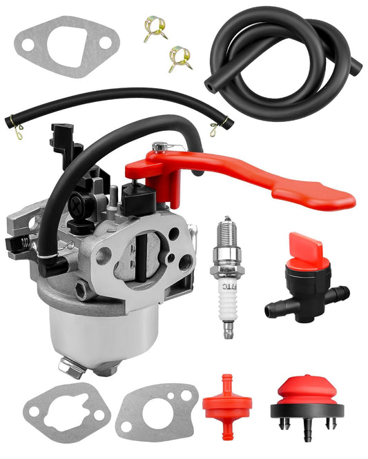 127-9111 Carburetor Fit for Powersmart DB7651-24 Toro 36002 37779 38752 38753 38754 38756 38811 Snow Thrower, Snowblower Carb Tune Up Kit with Fuel Filter Spark Plug Gaskets
