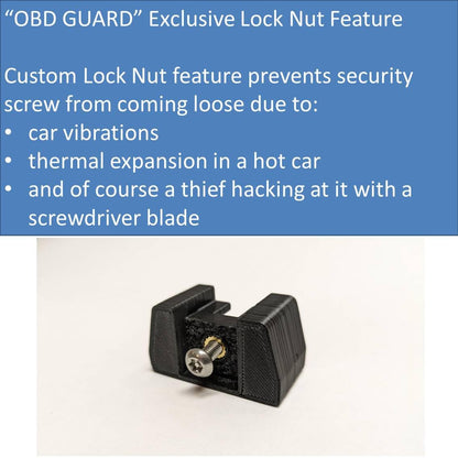 OBD Port Security Anti-Theft Lock Locking Device