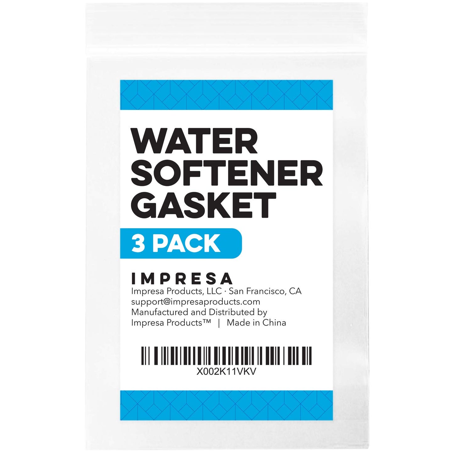 IMPRESA Water Softener Venturi Gasket Replacement (3-Pack) for Kenmore Part Number 720436 - Compatible with Whirlpool, Kenmore Elite, Ecodyne