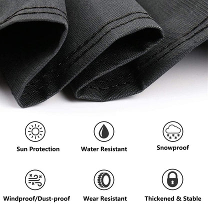 Tire Covers, Tire Storage Bags, Fits Diameter 16'' to 32" Tires, Universal Spare Tire Bags Waterproof Dust Proof, Black