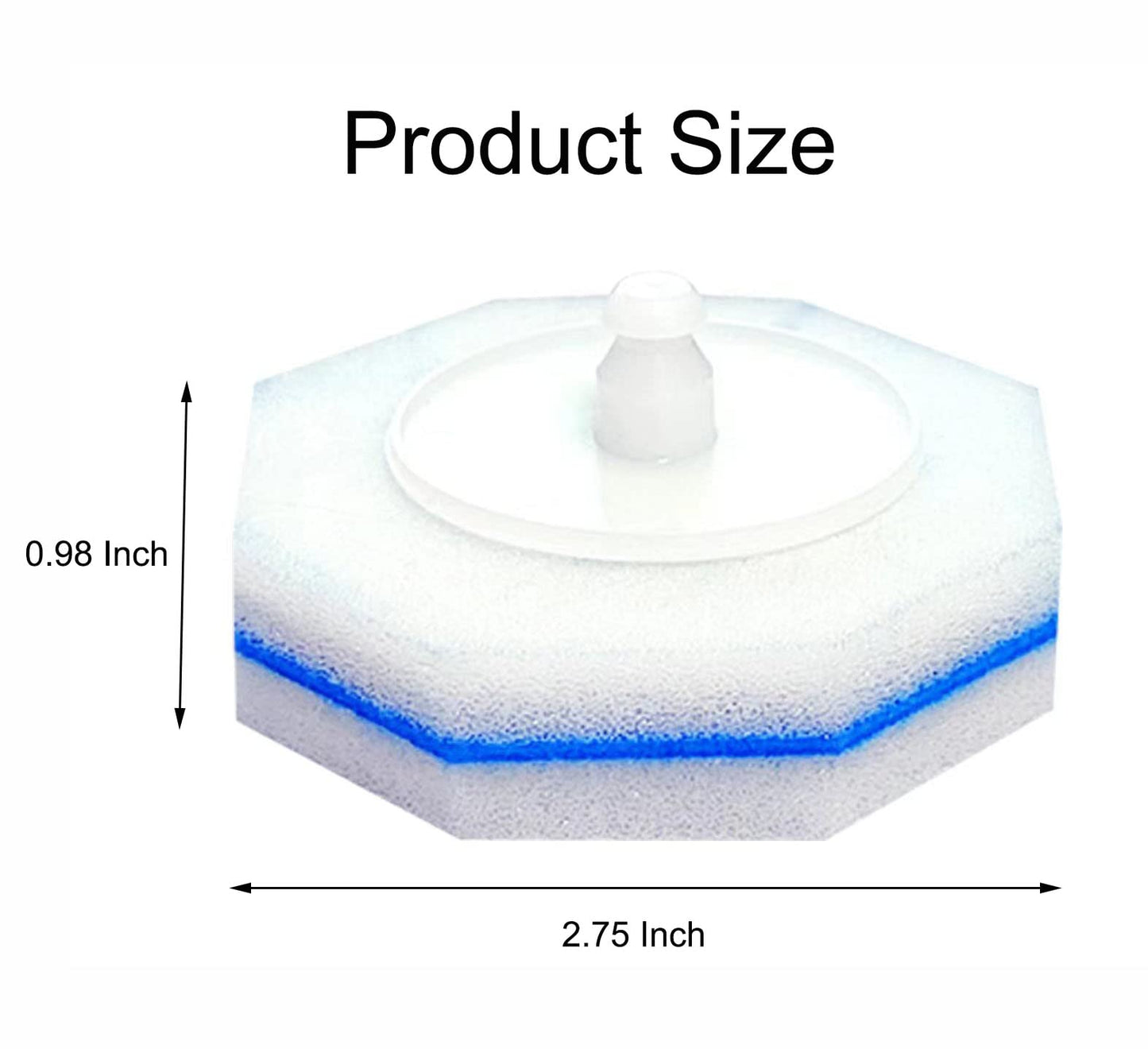 40PCS Upgraded Disposable Wand Brush Heads Compatible with Clorox Wand Refills.