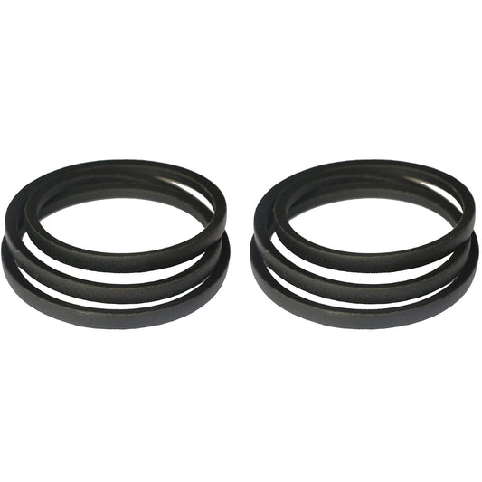 584216102(1/2" X 38 1/4") & 501818201(1/2" X 35 1/4") Auger Drive Belt Replacement for Husq-Varna ST224 227P Snowblowers (1 Set)