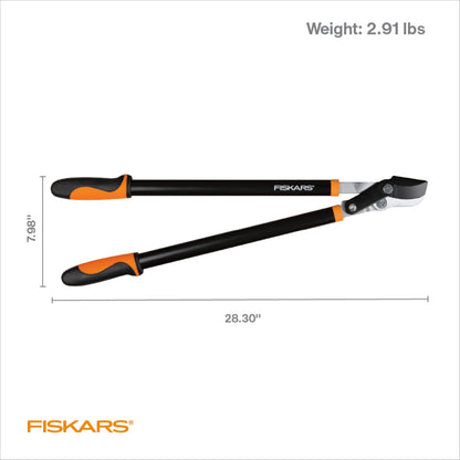 Fiskars 9138 Power-Lever Bypass Lopper, 28-Inch