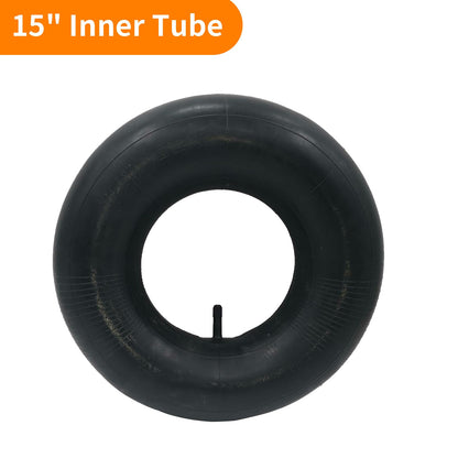 2PCS 15x6.00-6 Inner Tube with TR-13 Valve Stem Replacement for Lawn Mowers, Go Karts, Golf Carts and More