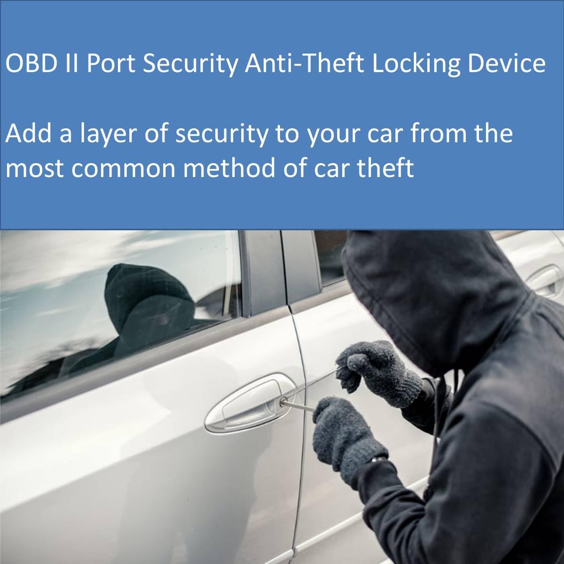 OBD Port Security Anti-Theft Lock Locking Device