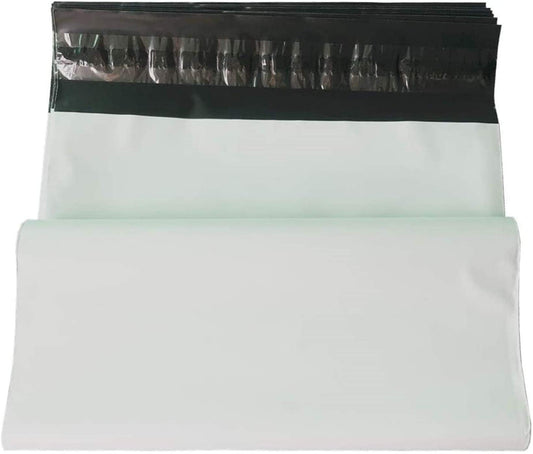25 Pcs 23.6 X 26 Inch White Poly Mailers，Large Self-Sealing Shipping Envelopes Water Resistant Plastic Mailing Bags 2.36 Mil Thickness