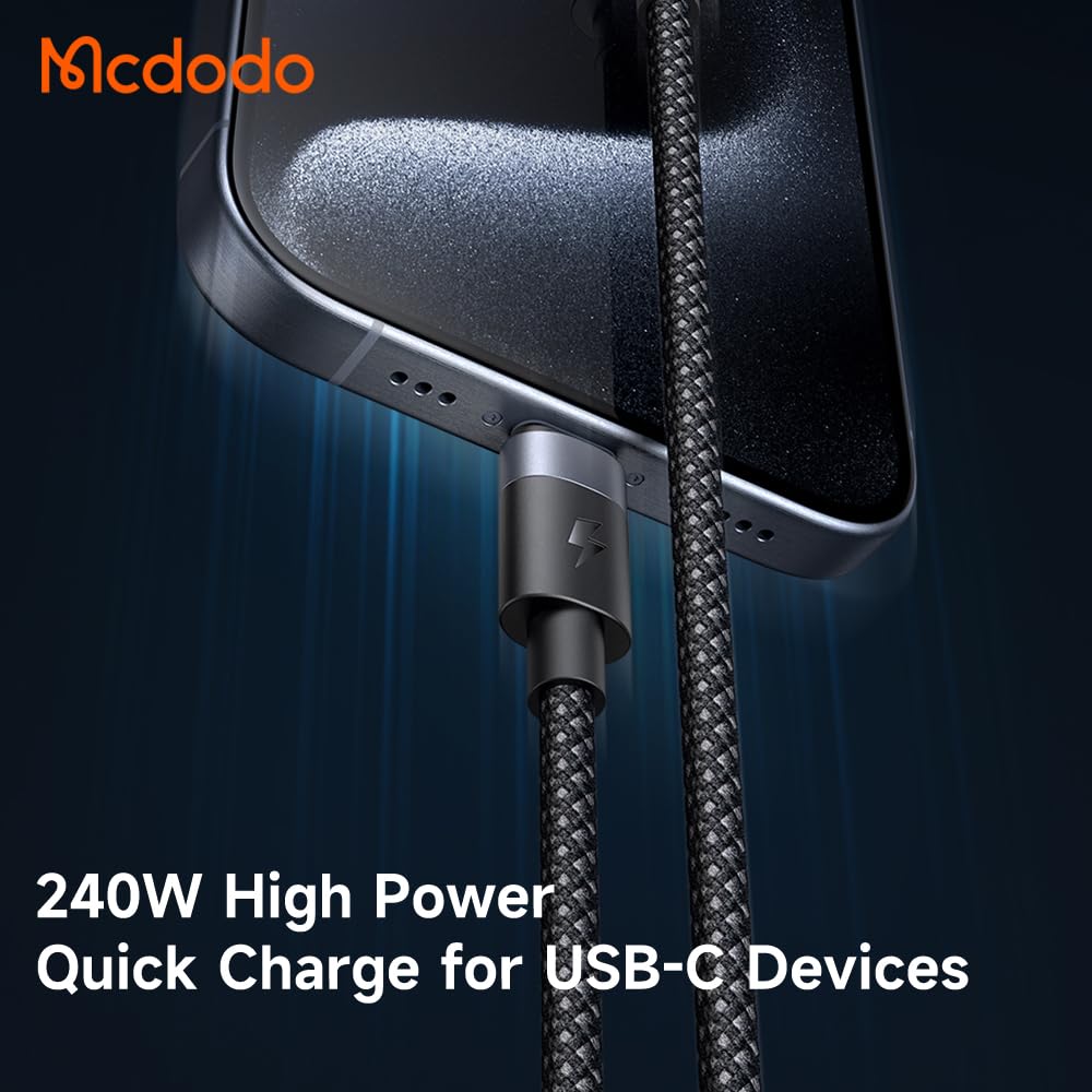 Mcdodo USB-C to Magnetic 3 Cable 140W Compatible with MacBook Pro 2023 2021 MacBook Air (13/15-inch, 2024/2022), MacBook Air 2023 (USB C to Magnetic 3-Pro)