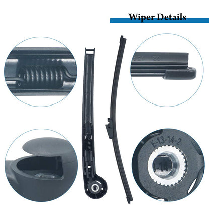 Rear Back Windshield Wiper Arm Blade for VW Volk-swagen Tiguan 2007-2016 1T0955707C Essuie Glace Arriere